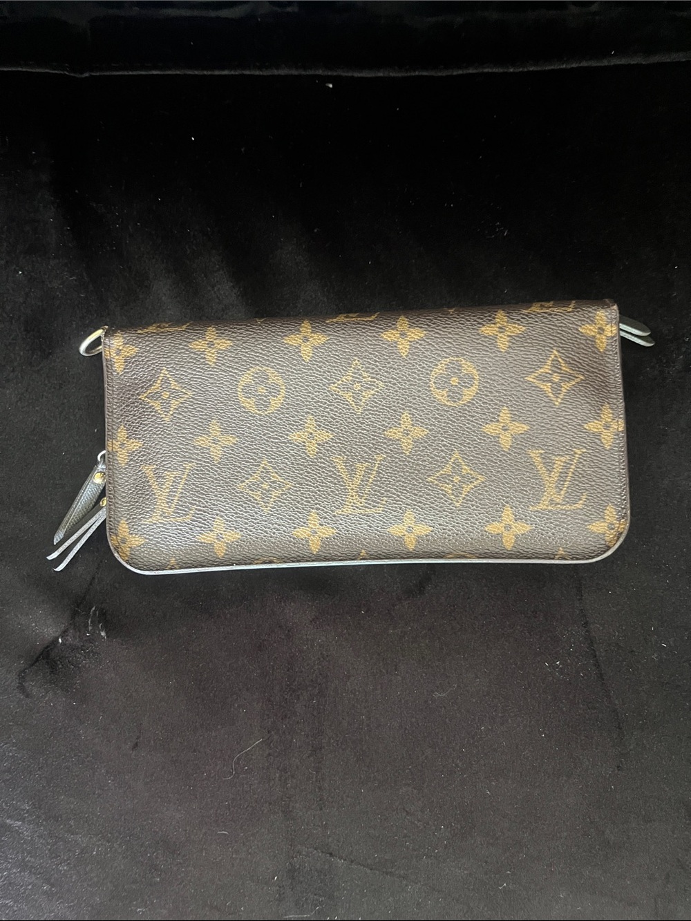 Louis Vuitton Brown Monogram Zip-Around Wallet